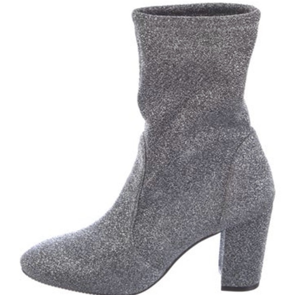Stuart Weitzman sock glitter boot. Excellent condition. Size 7.5